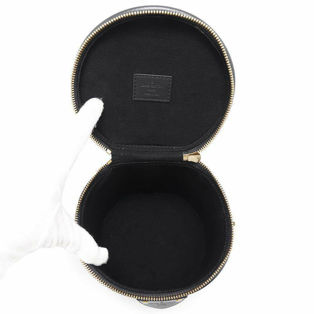 ルイヴィトン ハンドバッグ モノグラム ヴェルニ カンヌ PM M53997 LOUIS VUITTON ショルダーバッグ ブラック 黒