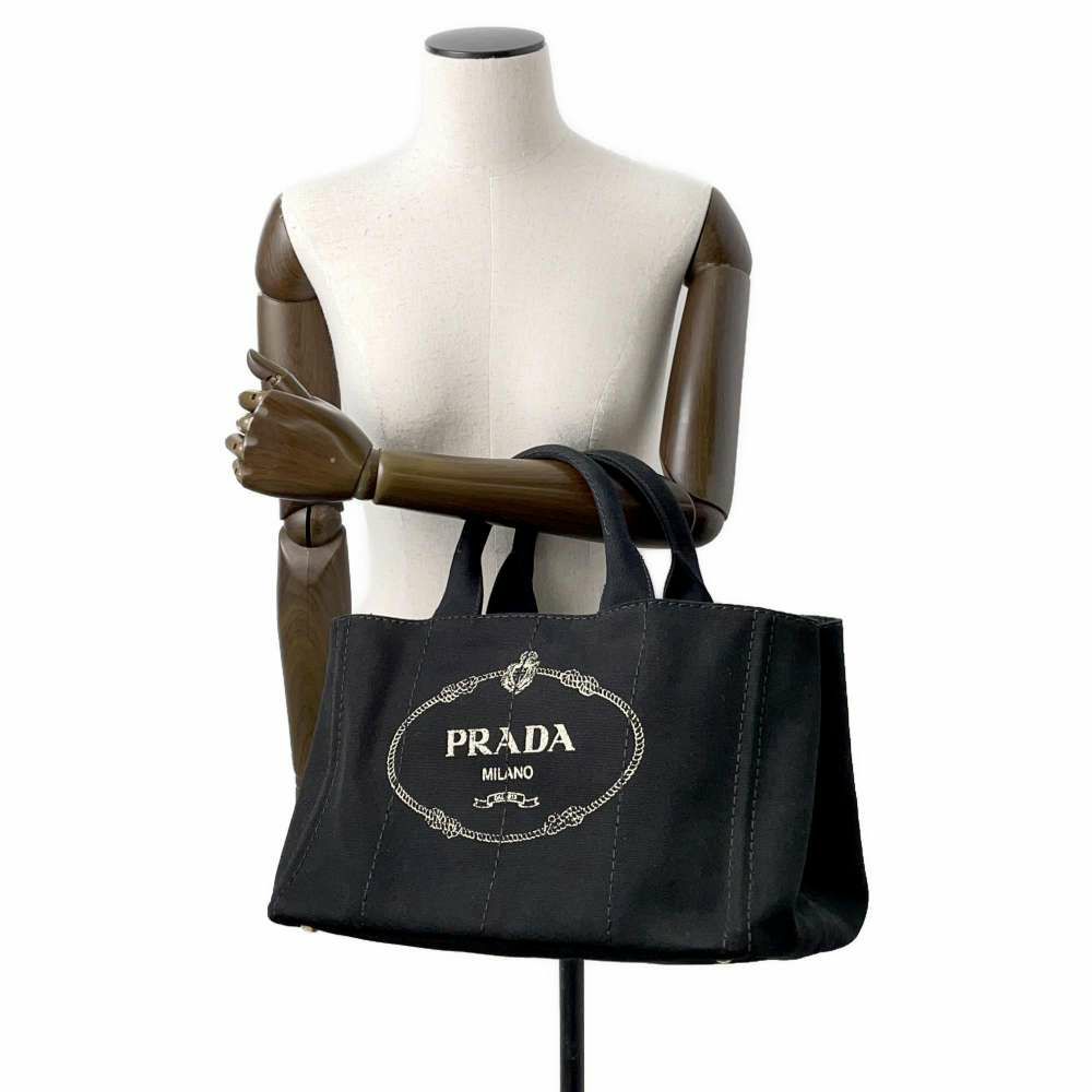 プラダ トートバッグ カナパ CANAPA BN2642 PRADA バッグ ハンドバッグ 2wayショルダーバッグ 黒