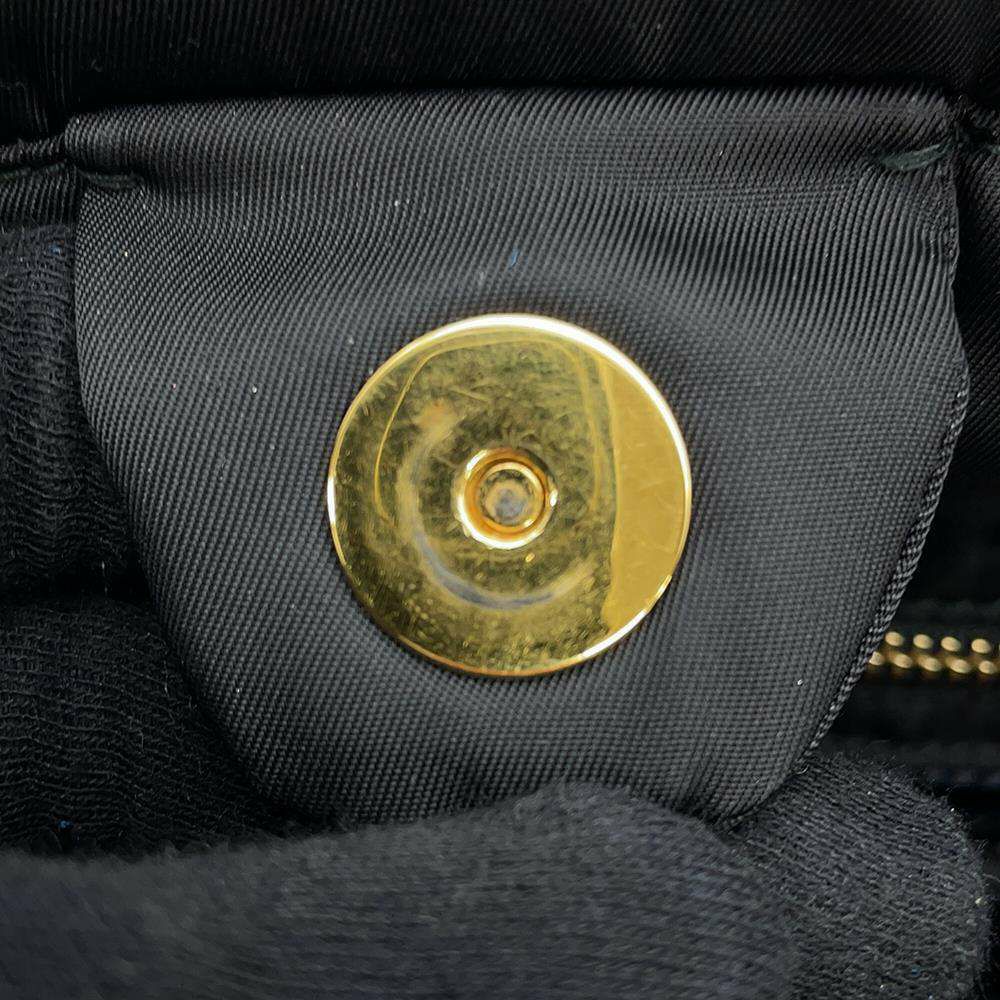 プラダ ハンドバッグ ロゴ キルティング リボン ナイロン  BN1604 PRADA 2wayショルダーバッグ 黒