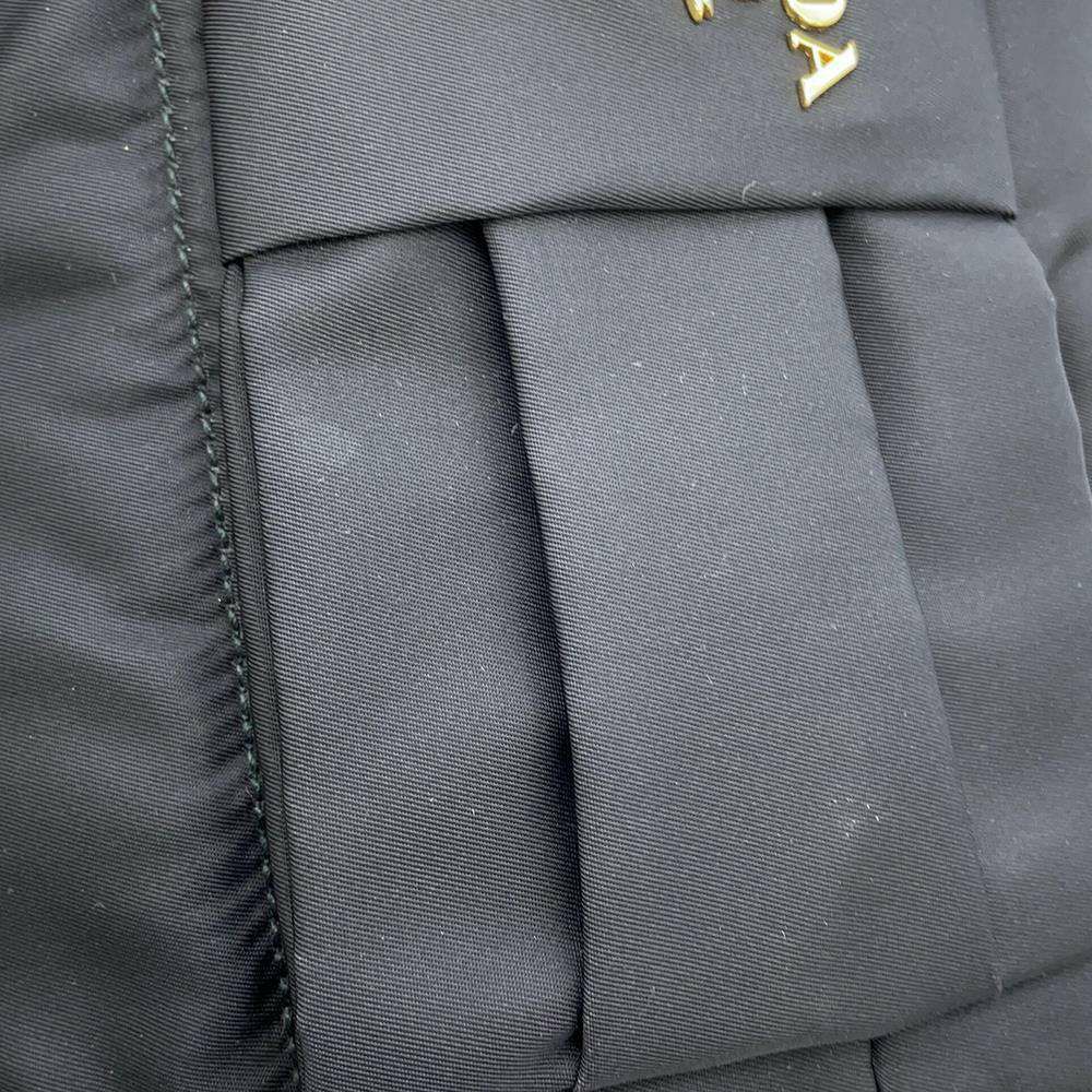 プラダ ハンドバッグ ロゴ キルティング リボン ナイロン  BN1604 PRADA 2wayショルダーバッグ 黒