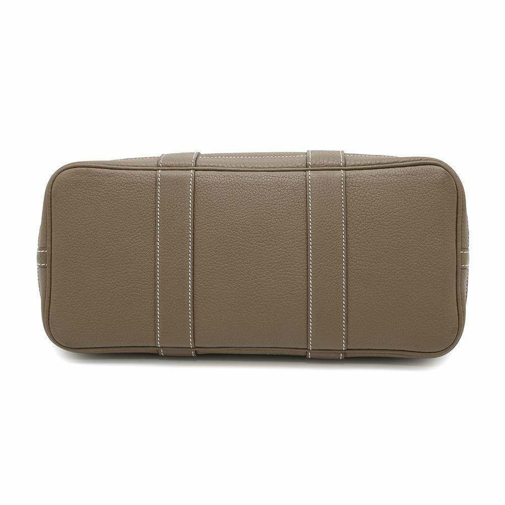 エルメス トートバッグ ガーデンパーティTPM エトゥープ/シルバー金具 ネゴンダ Z刻印