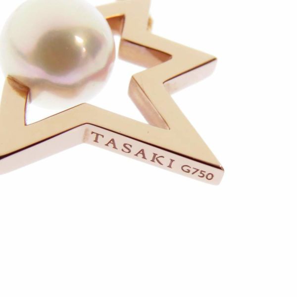 タサキ ネックレス コメット プラス ペンダント あこや真珠 パール K18PGピンクゴールド TASAKI ジュエリー