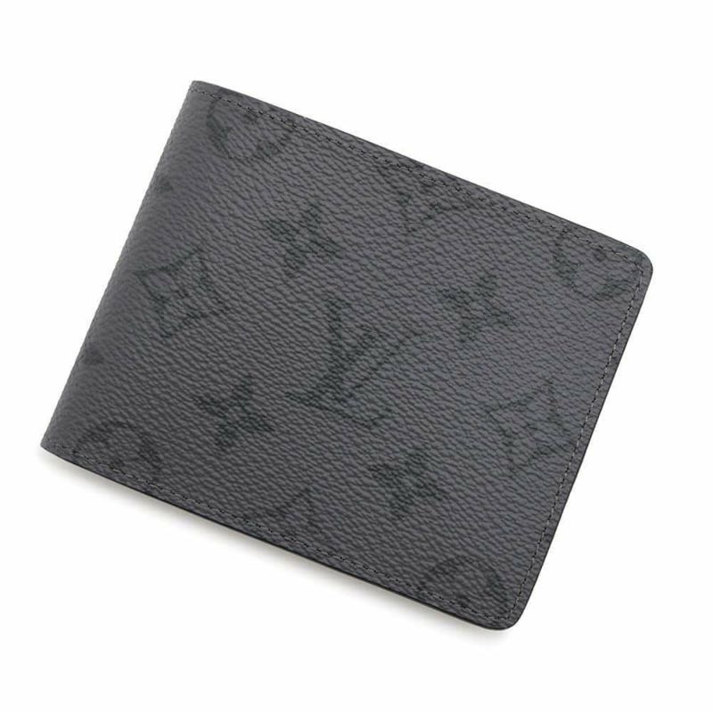 ルイヴィトン 二つ折り財布 モノグラム・エクリプス リバース ポルトフォイユ・スレンダー M80906 LOUIS VUITTON ブラック 黒