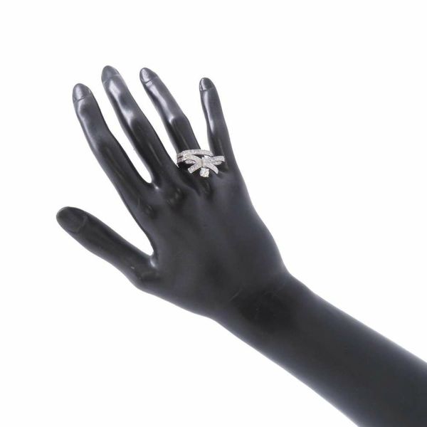 シャネル リング リュバン ドゥ シャネル リング ダイヤモンド 中石0.41ct/中石以外 51P 計約1.05ct K18WG サイズ57 J11149 指輪