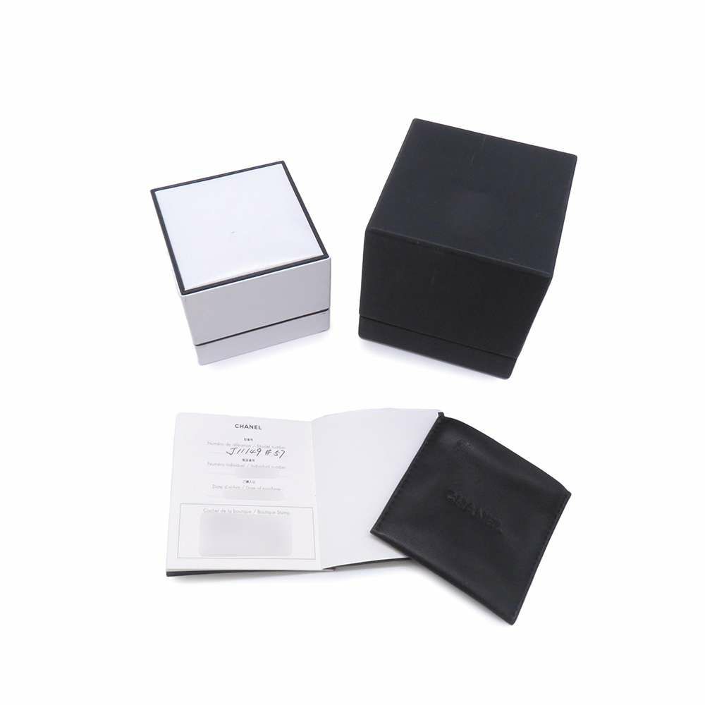 シャネル リング リュバン ドゥ シャネル リング ダイヤモンド 中石0.41ct/中石以外 51P 計約1.05ct K18WG サイズ57 J11149 指輪