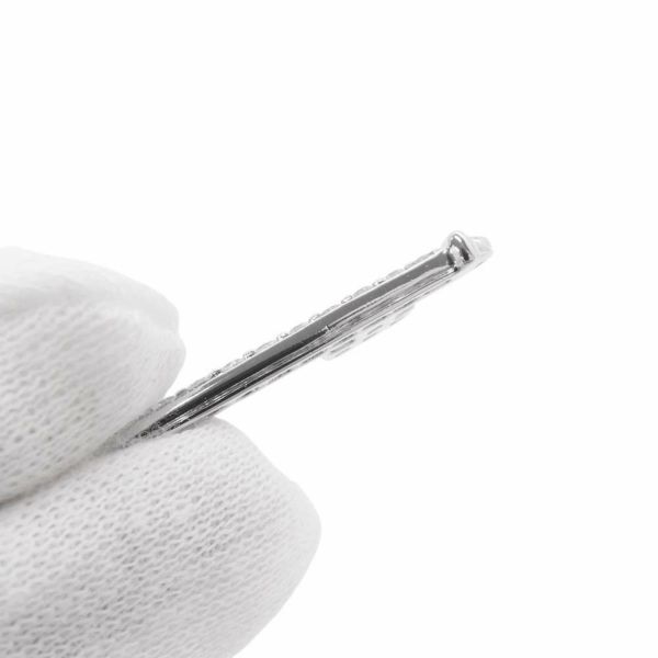 ティファニー ネックレス ペタル キー ペンダント ラージ ダイヤモンド K18WGホワイトゴールド Tiffany&Co. ジュエリー