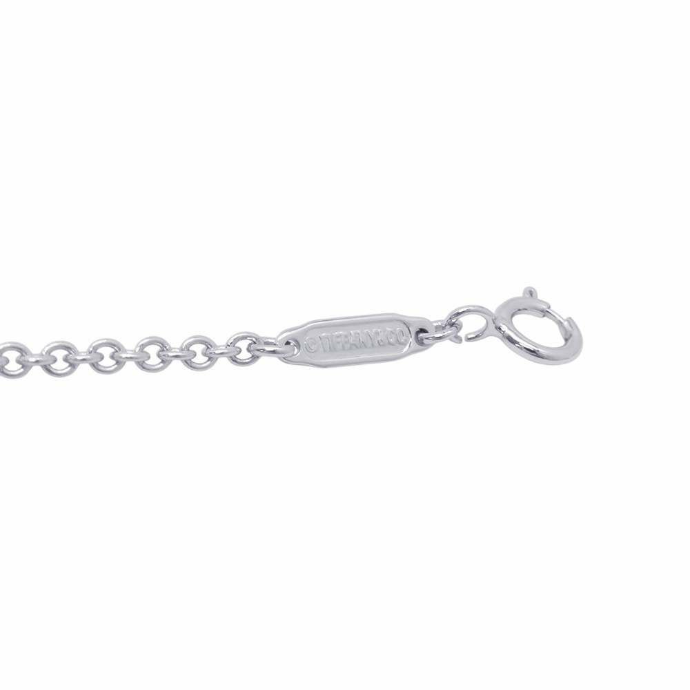 ティファニー ネックレス ペタル キー ペンダント ラージ ダイヤモンド K18WGホワイトゴールド Tiffany&Co. ジュエリー