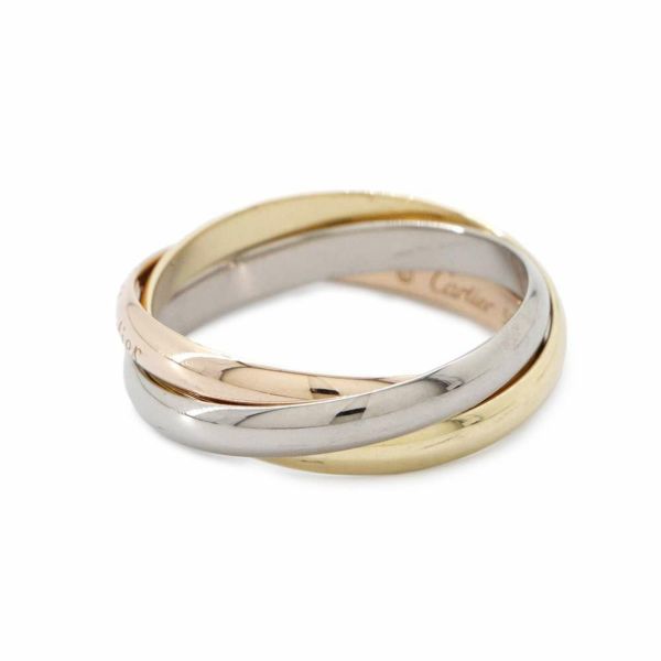 カルティエ リング トリニティ スモール K18YG/K18WG/K18PG リングサイズ56 B4086156 Cartier 指輪