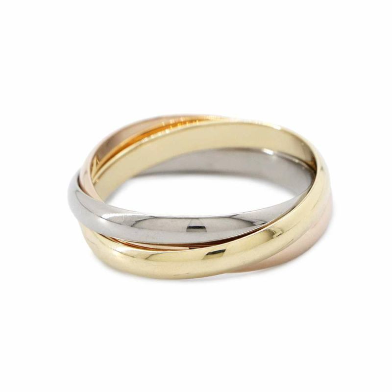 カルティエ リング トリニティ スモール K18YG/K18WG/K18PG リングサイズ56 B4086156 Cartier 指輪