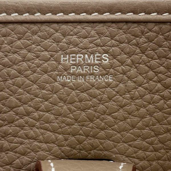 エルメス ショルダーバッグ エブリン3 PM エトゥープ/シルバー金具 トリヨンクレマンス W刻印