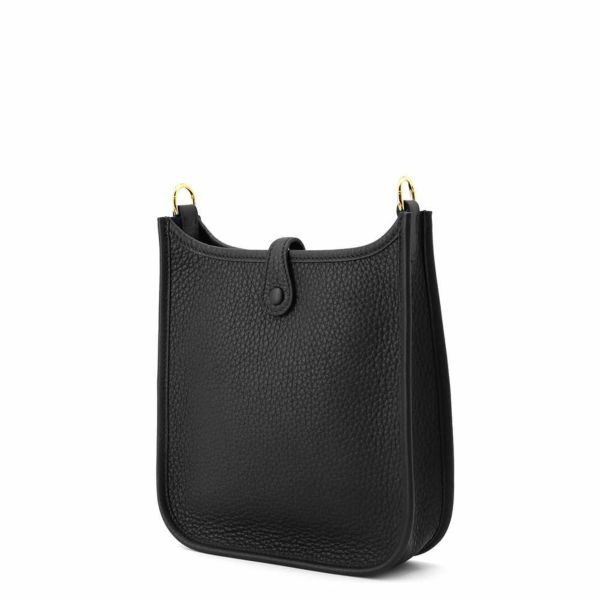 エルメス エブリンTPM アマゾン ブラック/ゴールド金具 トリヨンクレマンス W刻印 黒