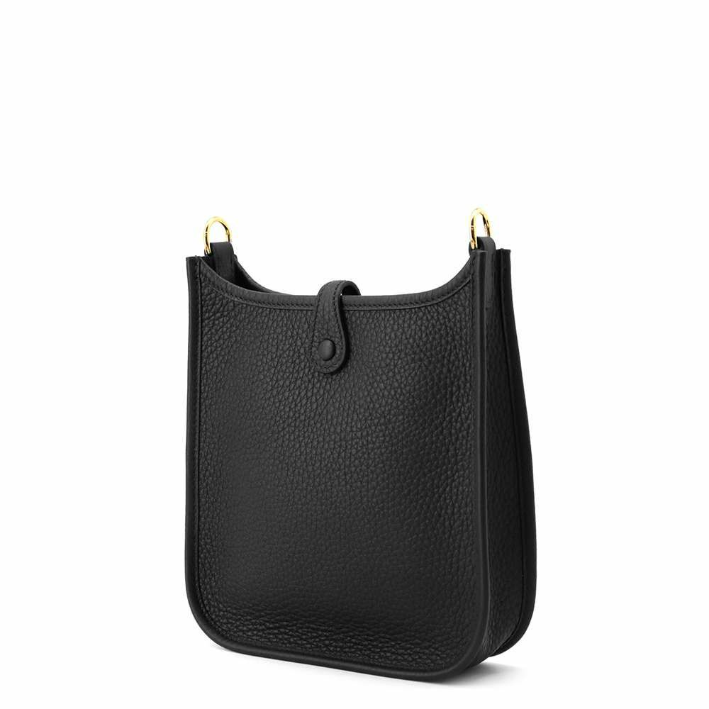 エルメス エブリンTPM アマゾン ブラック/ゴールド金具 トリヨンクレマンス W刻印 黒