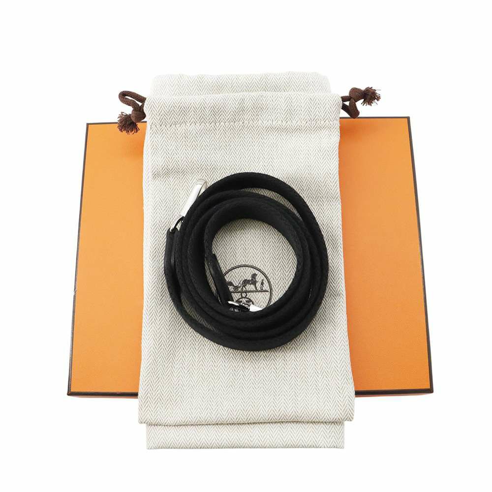 エルメス エブリンTPM アマゾン ブラック/シルバー金具 トリヨンクレマンス W刻印 黒