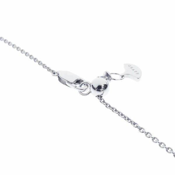 グラフ ネックレス ワイルドフラワー ペンダント パヴェダイヤ 0.42ct K18WGホワイトゴールド RGP773 ジュエリー