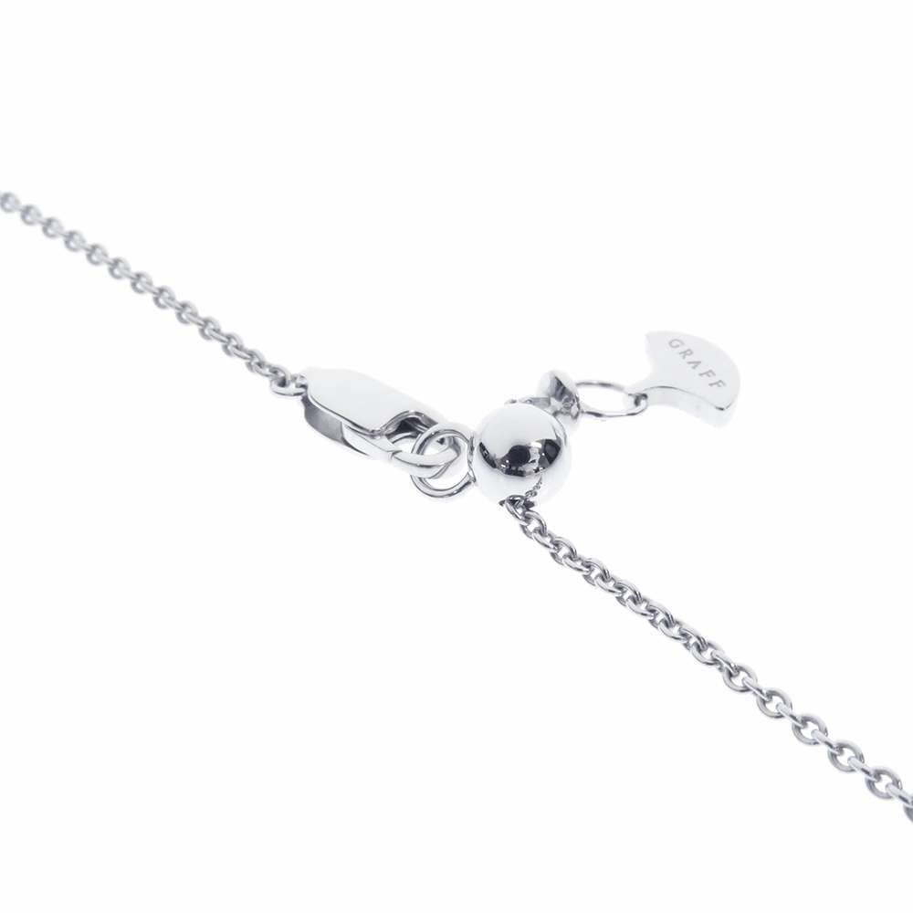 グラフ ネックレス ワイルドフラワー ペンダント パヴェダイヤ 0.42ct K18WGホワイトゴールド RGP773 ジュエリー