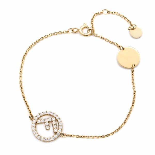 フェンディ ブレスレット エフ イズ ブレスレット メタル 8AG761 FENDI アクセサリー