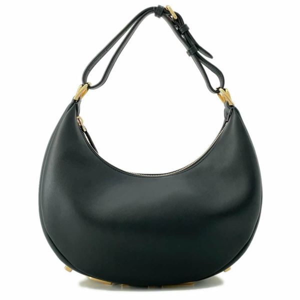 フェンディ ショルダーバッグ フェンディグラフィ スモール 8BR798 FENDI ワンショルダーバッグ 黒