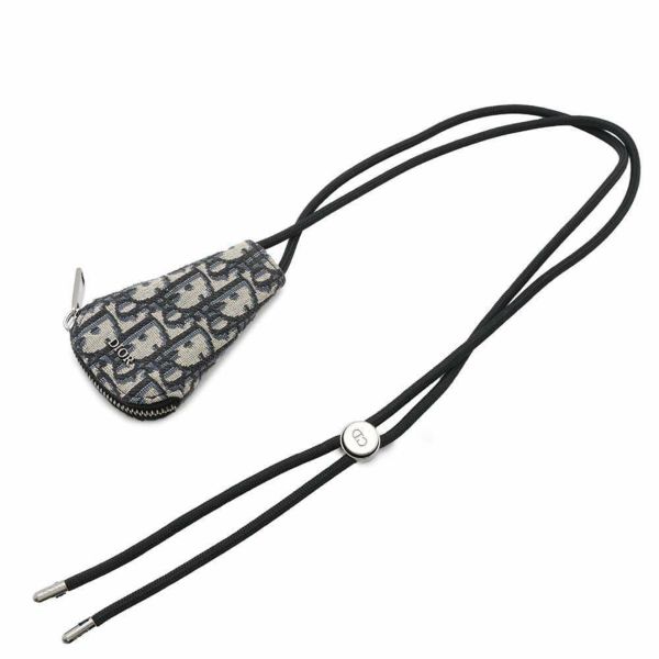 クリスチャン・ディオール キーホルダー オブリーク ジャカード D-Touch 2ESKH332YKY_H27E Christian Dior キーケース