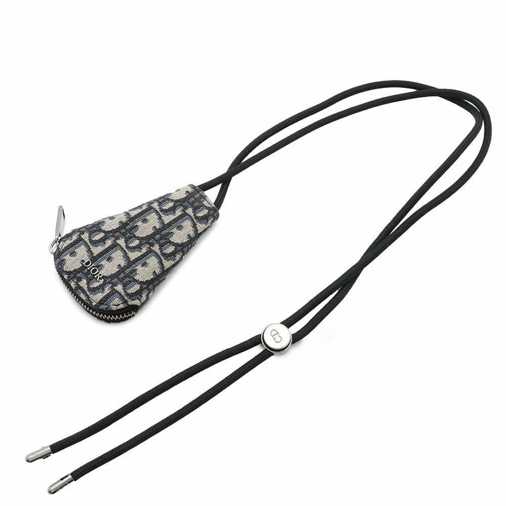 クリスチャン・ディオール キーホルダー オブリーク ジャカード D-Touch 2ESKH332YKY_H27E Christian Dior キーケース