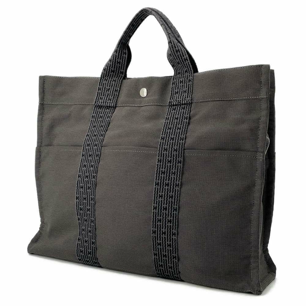 エルメス ハンドバッグ エールライントートMM キャンバス HERMES バッグ トートバッグ