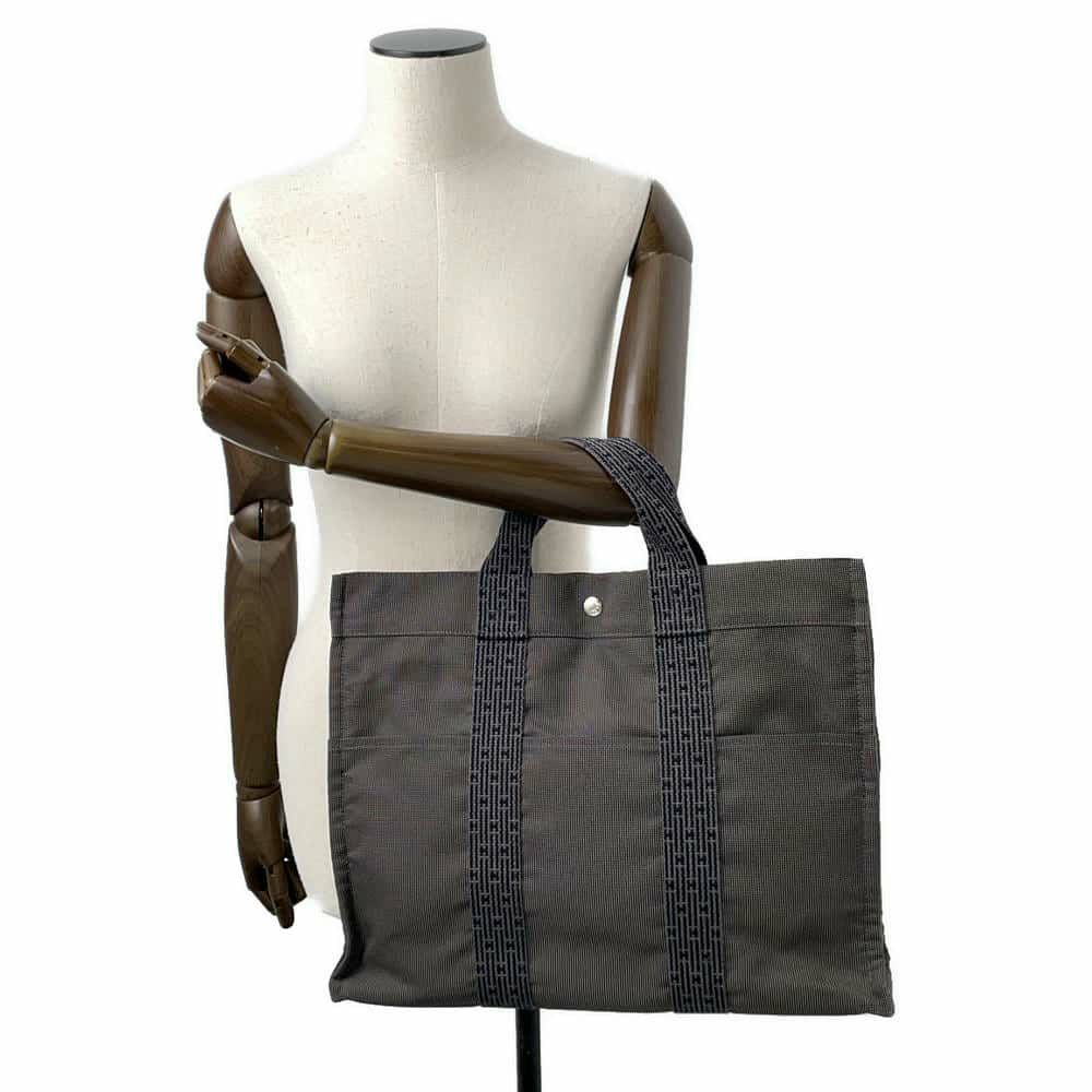 エルメス ハンドバッグ エールライントートMM キャンバス HERMES バッグ トートバッグ