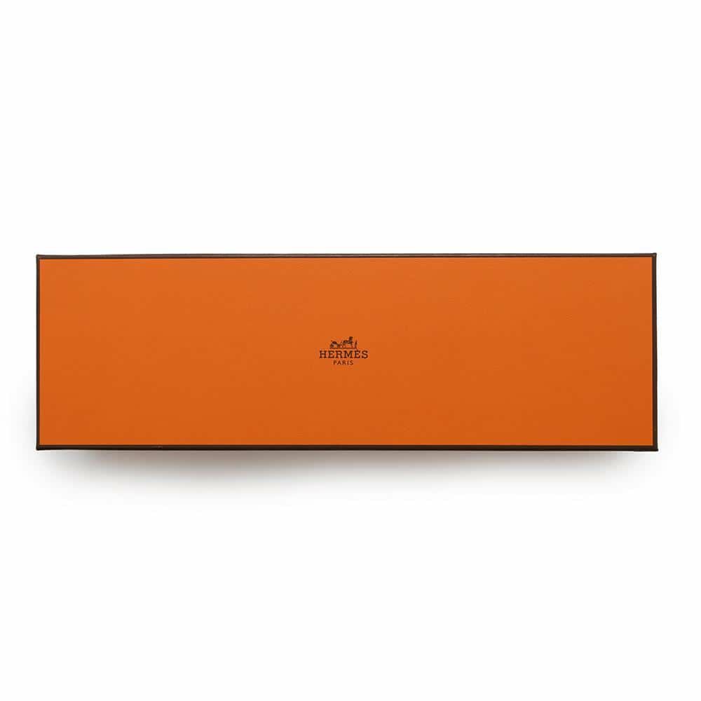 エルメス バッグチャーム シュエット ゴールド/ナタ/ブラック/ ラムスキン W刻印 フクロウ 黒