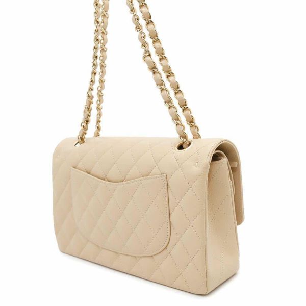 シャネル チェーンショルダーバッグ マトラッセ25 ココマーク キャビアスキン ダブルチェーン A01112 CHANEL