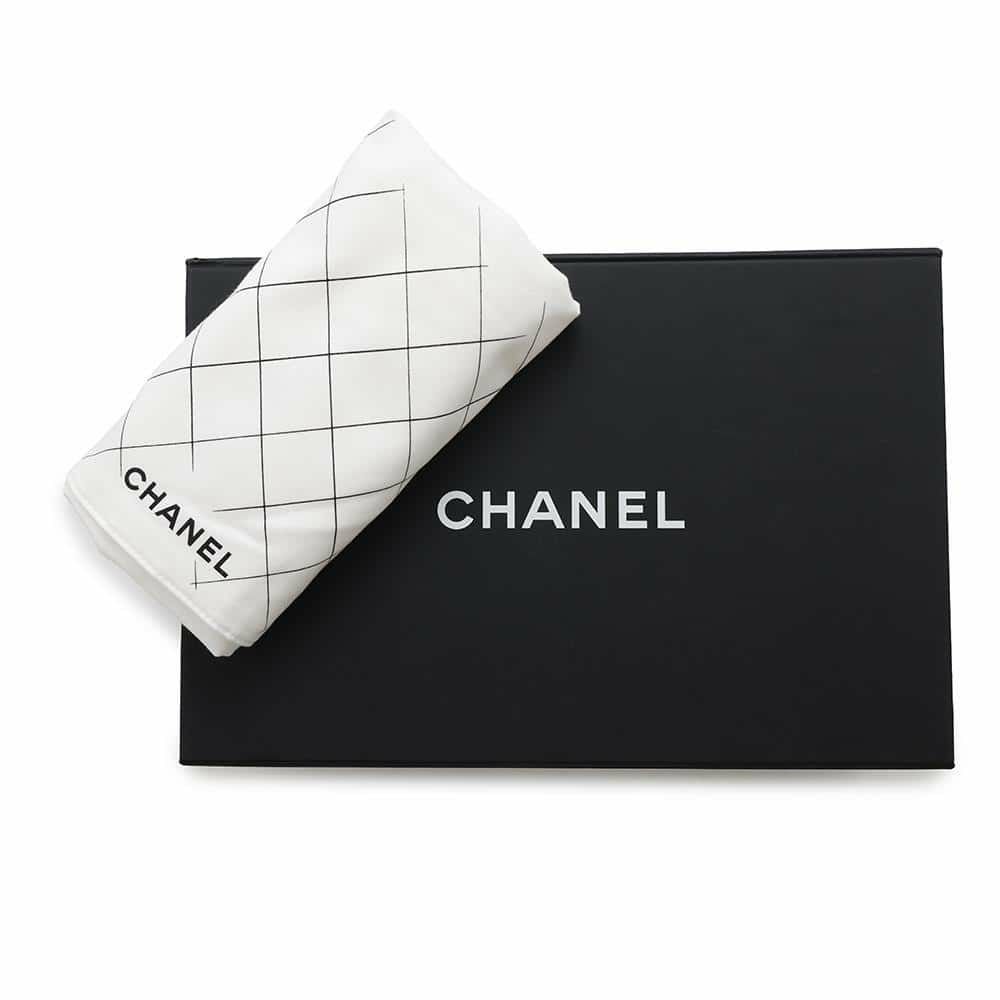 シャネル チェーンショルダーバッグ マトラッセ25 ココマーク キャビアスキン ダブルチェーン A01112 CHANEL