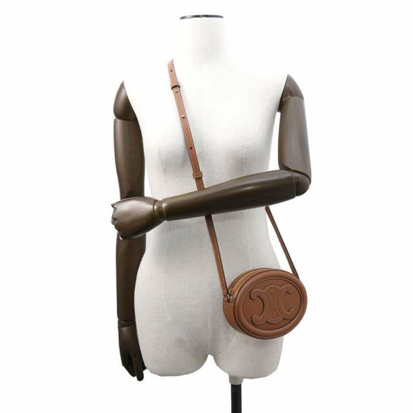 セリーヌミニクロード トリンオフ 黒 ゴールド金具 レディース