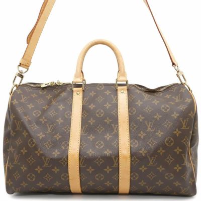 ルイヴィトン ボストンバッグ モノグラム キーポル・バンドリエール45 M41418 LOUIS VUITTON 2wayトラベル 旅行 安心保証