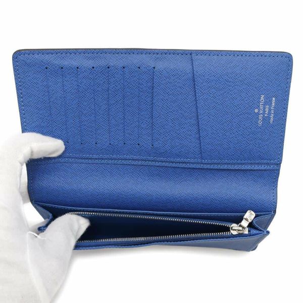 ルイヴィトン 長財布 タイガ・レザー ポルトフォイユ プラザNM M11580 LOUIS VUITTON メンズ 財布