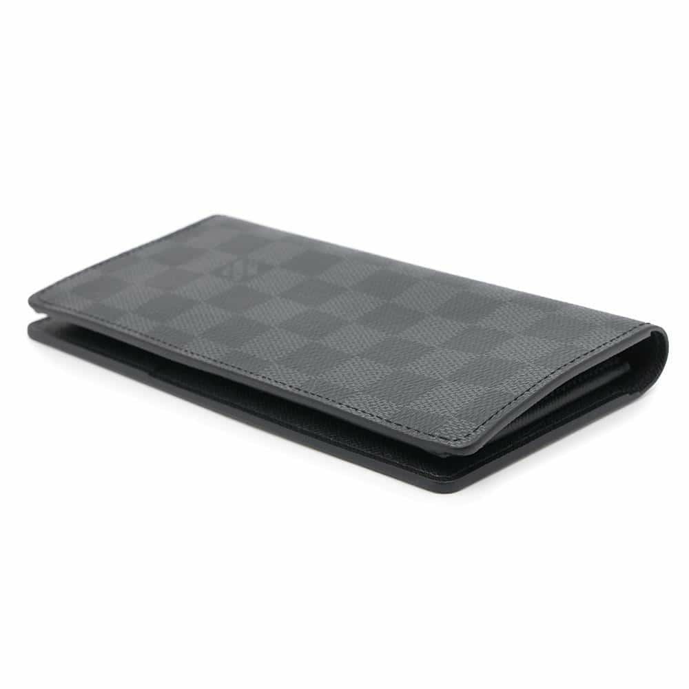 ルイヴィトン 長財布 ダミエ・グラフィット ポルトフォイユ・ブラザ N62665 LOUIS VUITTON 黒