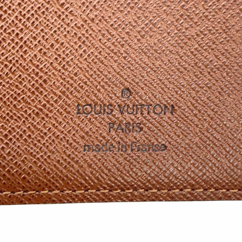 ルイヴィトン 長財布 モノグラム ポルトフォイユ・ブラザ M66540 LOUIS VUITTON ブラウン