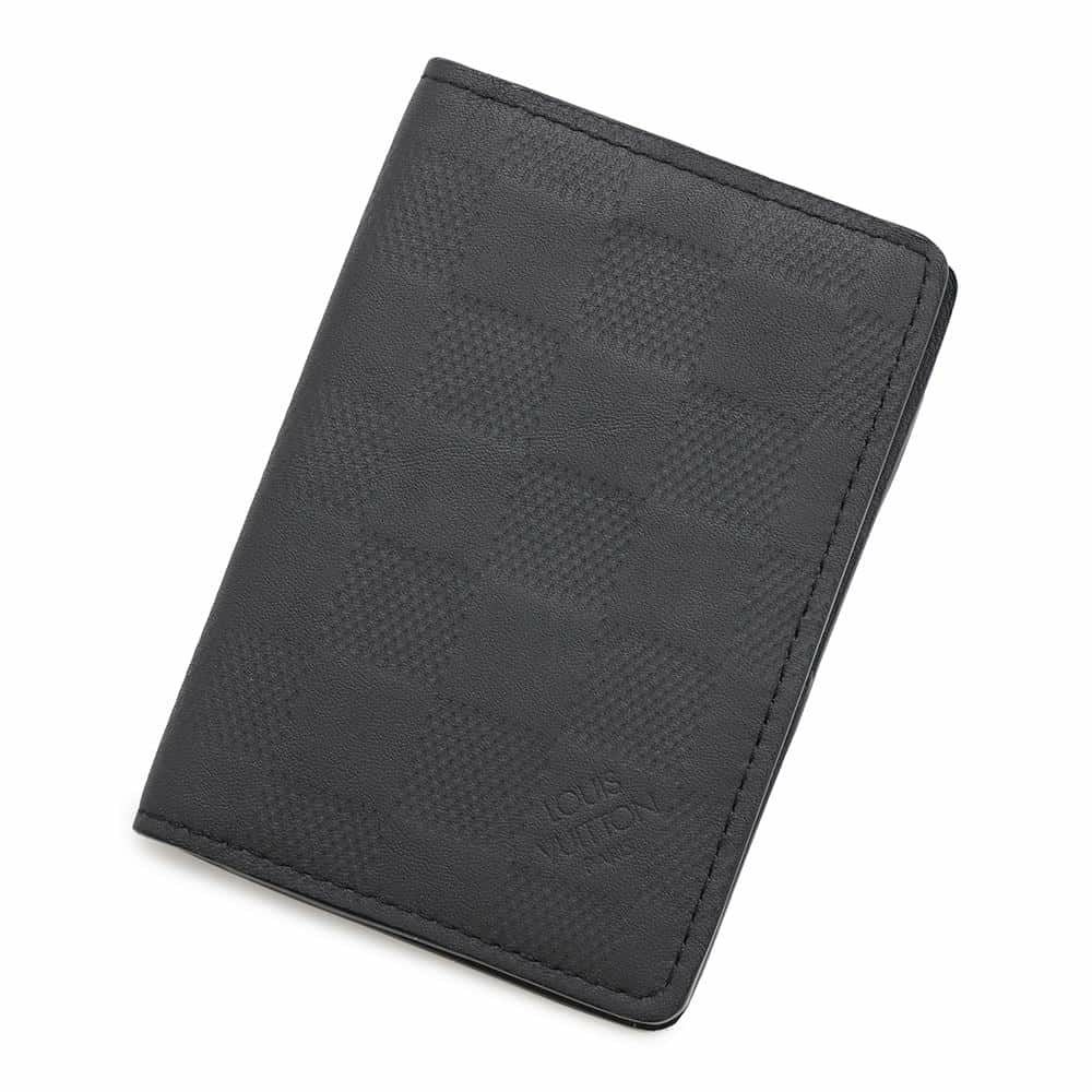 ルイヴィトン カードケース ダミエ・アンフィニ オーガナイザー・ドゥ ポッシュ N63197 LOUIS VUITTON ブラック 黒