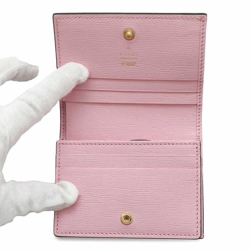 グッチ 二つ折り財布 ばなにゃ コンパクトウォレット レザー 701009 GUCCI 財布