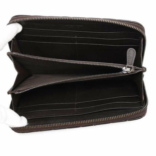 ボッテガヴェネタ 長財布 ラウンドファスナー ロングウォレット 型押しレザー BOTTEGA VENETA 財布