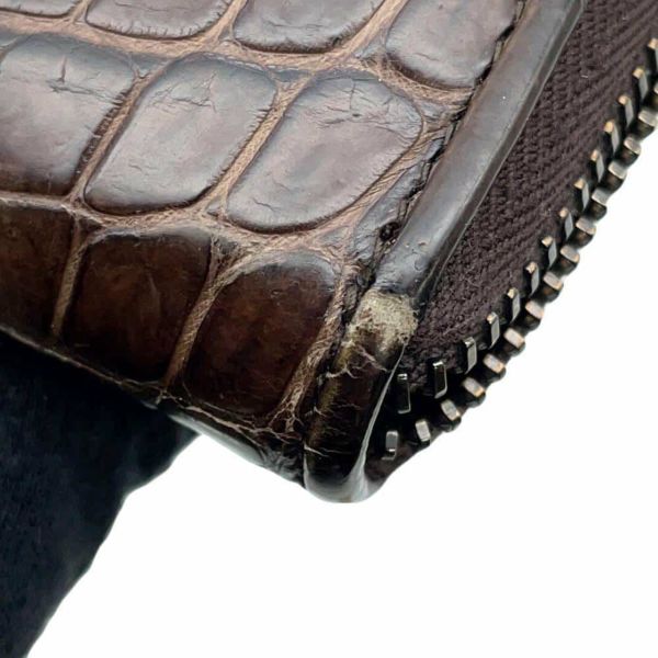 ボッテガヴェネタ 長財布 ラウンドファスナー ロングウォレット 型押しレザー BOTTEGA VENETA 財布