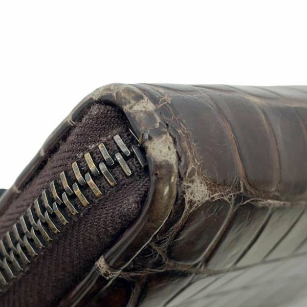 ボッテガヴェネタ 長財布 ラウンドファスナー ロングウォレット 型押しレザー BOTTEGA VENETA 財布