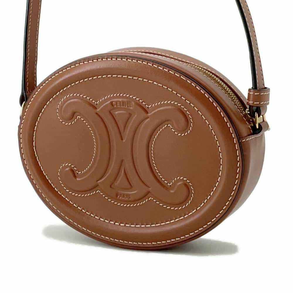セリーヌ ショルダーバッグ オーバルパース キュイルトリオンフ 10I703DPQ CELINE バッグ