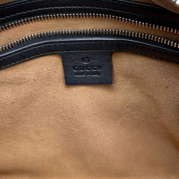 グッチ ハンドバッグ アラベスク GGスプリーム 409529 GUCCI バッグ 2wayショルダーバッグ ミニボストン 黒