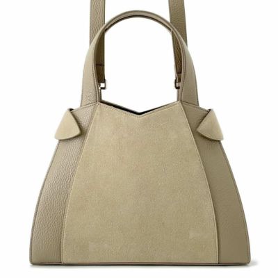 モラビト ステラPM 2wayショルダーバッグ モラビト ハンドバッグ ステラPM レザー スエード MORABITO 2way