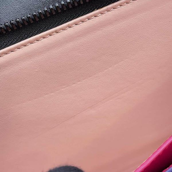 サルヴァトーレ・フェラガモ チェーンショルダーバッグ ヴァラ リボン 21 G877 Ferragamo 黒