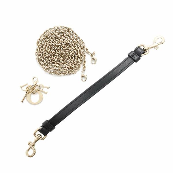 クリスチャン・ディオール スマホケース レディディオール フォンホルダー カナージュ ラムスキン S0872ONMJ 黒