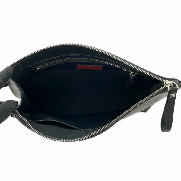 ヴァレンティノ・ガラヴァーニ クラッチバッグ VLTN スタッズ WY2B0692WJW0NI VALENTINO 黒