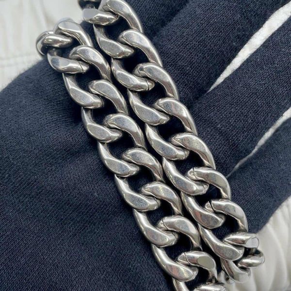 プラダ チェーンショルダーバッグ ギャザー レザー 1BD140 PRADA バッグ 白