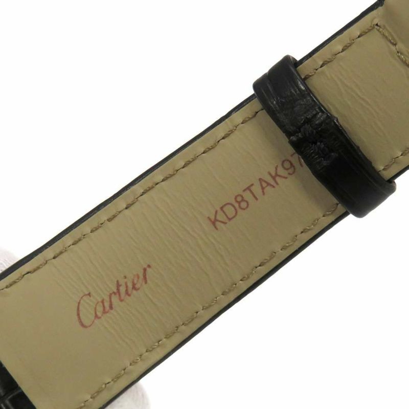 カルティエ タンク マスト ドゥ カルティエ ウォッチ LM WSTA0072 Cartier 腕時計 黒文字盤