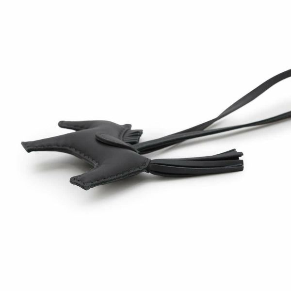 エルメス バッグチャーム ロデオ PM アルドワーズ ラムスキン W刻印 HERMES チャーム