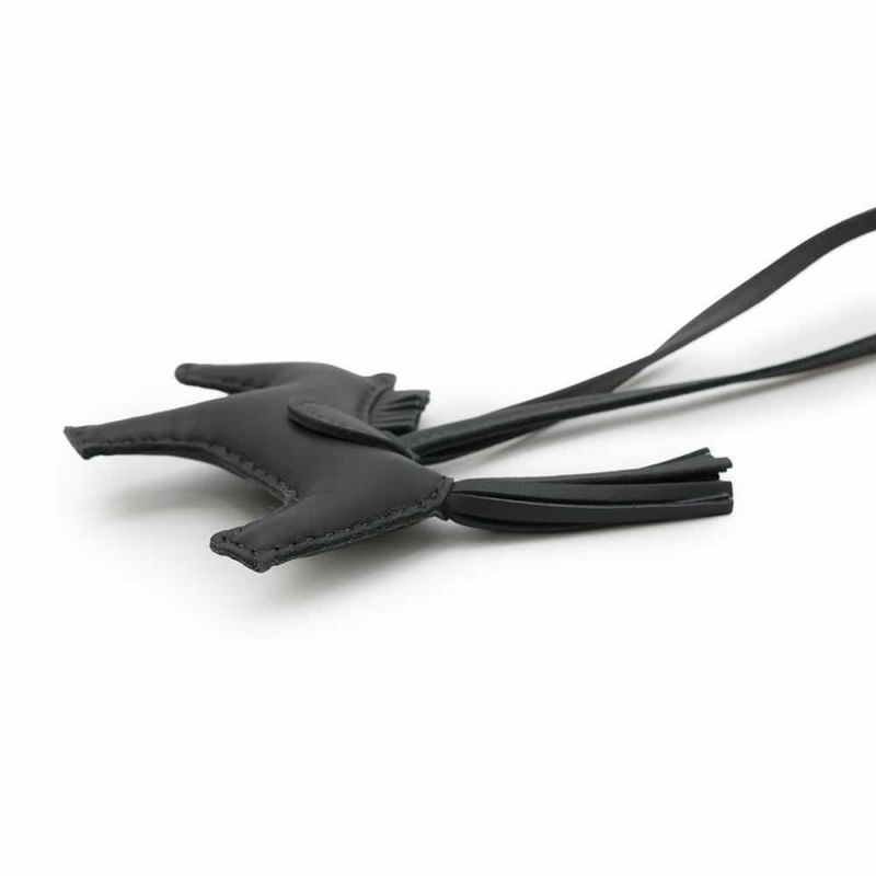 エルメス バッグチャーム ロデオ PM アルドワーズ ラムスキン W刻印 HERMES チャーム