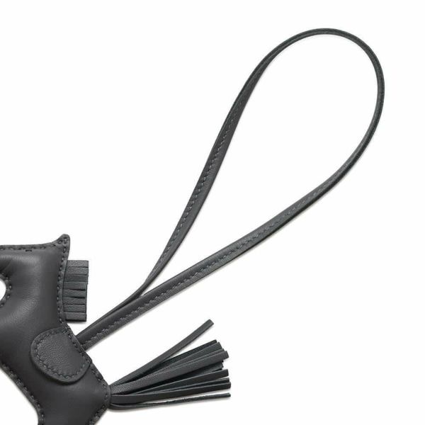 エルメス バッグチャーム ロデオ PM アルドワーズ ラムスキン W刻印 HERMES チャーム