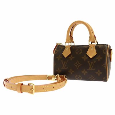 ルイヴィトン ハンドバッグ モノグラム ナノ・スピーディ M61252 LOUIS VUITTON 2WAYショルダーバッグ ミニバッグ 安心保証 |  中古・新品ブランド販売ギャラリーレア公式通販